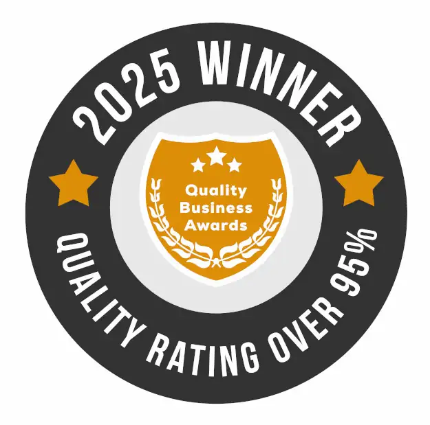 STEM Child Care wins 2025 Quality Business Award for Best Child Care Center in Castle Rock, CO.

