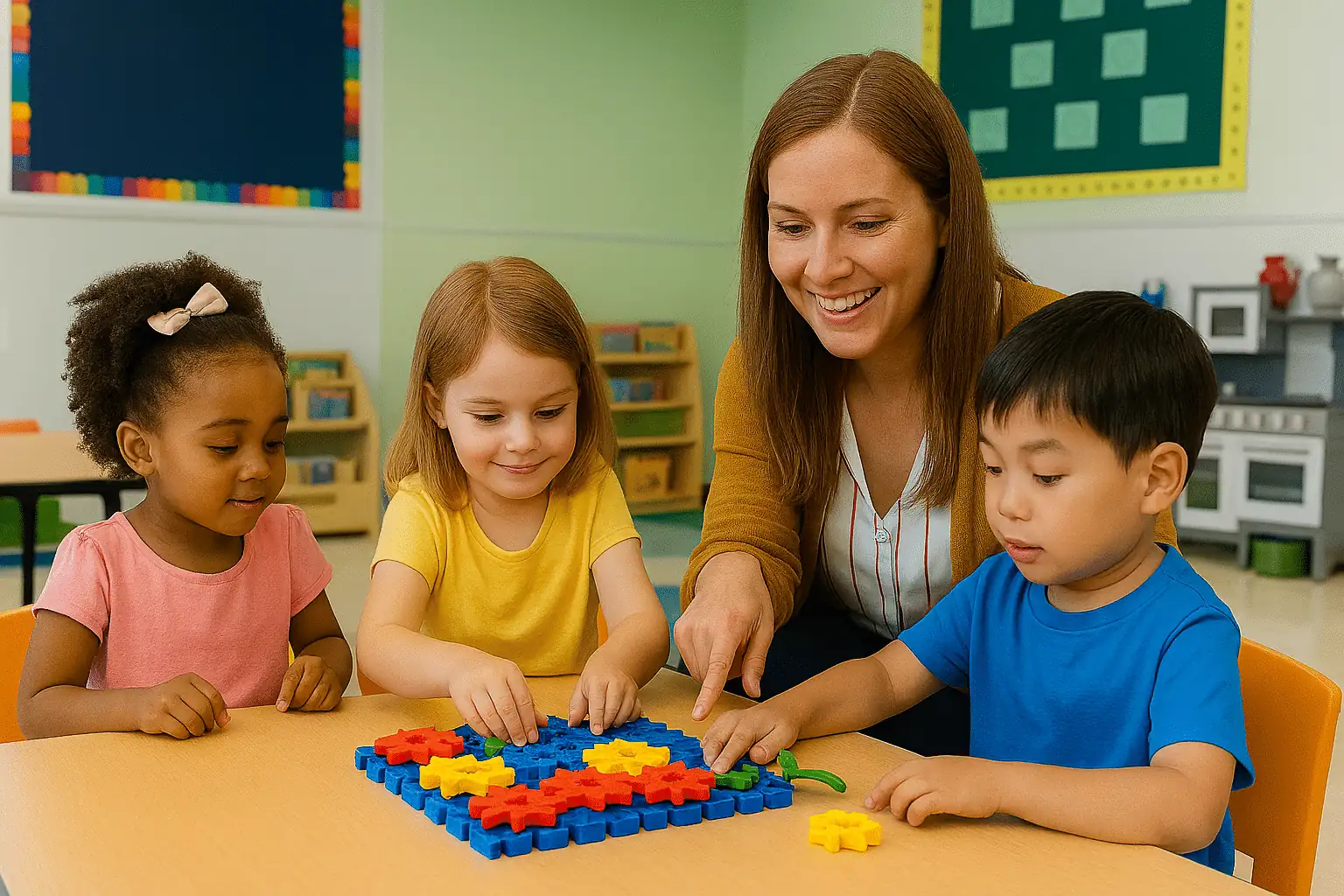 Pre-K STEM learning at STEM Child Care Castle Rock