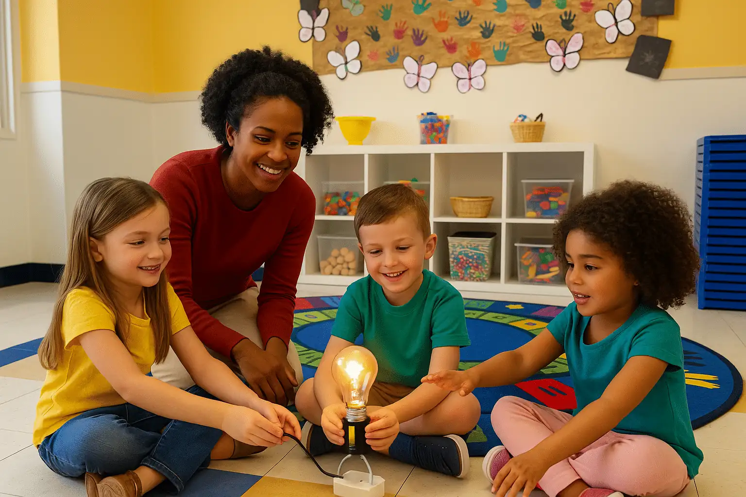 Preschool STEM activities at STEM Child Care Castle Rock